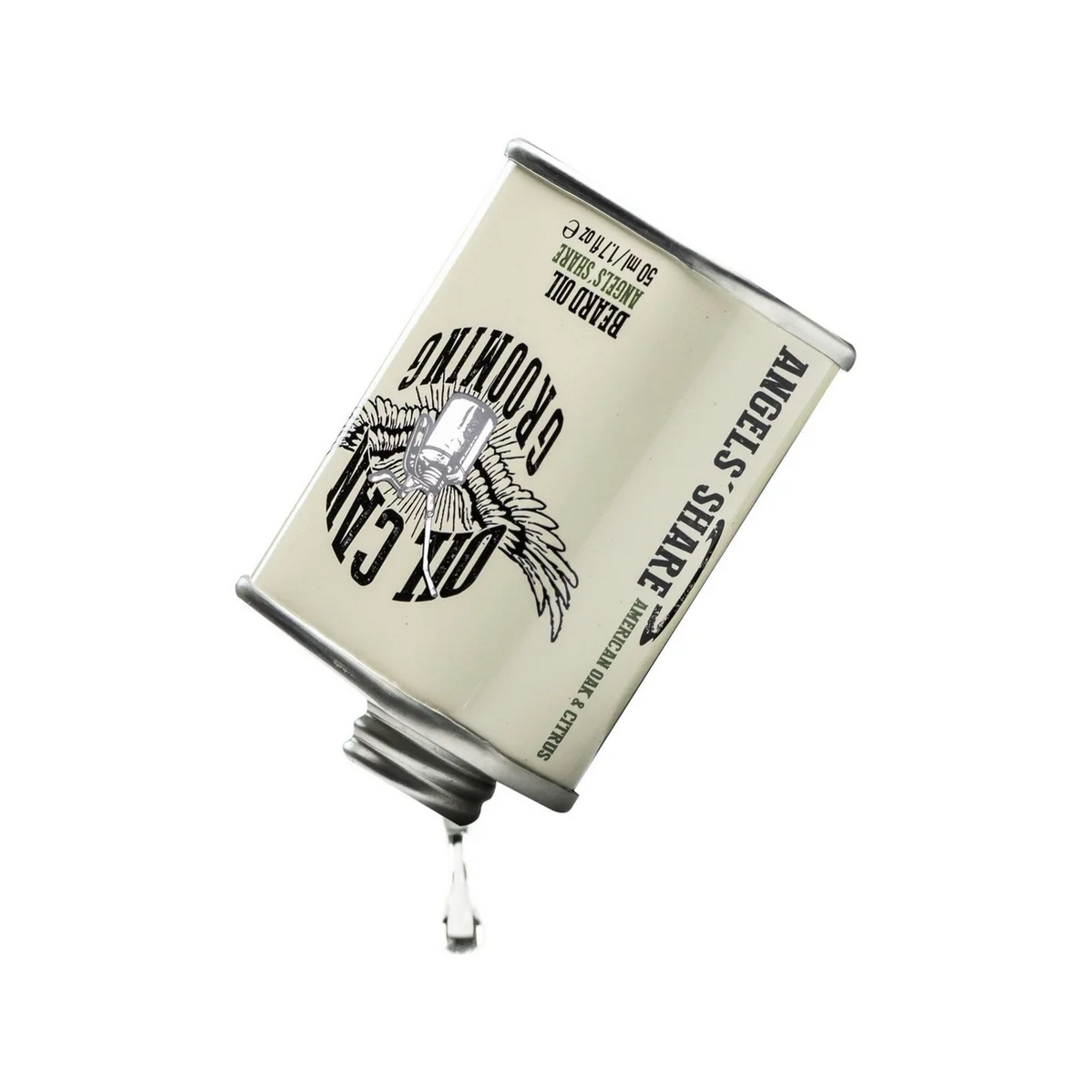 Oil Can Grooming • beard oil • Blue Collar • Iron Horse • Angel’s Share • spiced tobacco • leather & raspberry • citrus oak • grape‑seed jojoba argan oils • tames strengthens conditions • beard care • UK‑made • barber‑approved • adventurer ethos • Porto barbershop