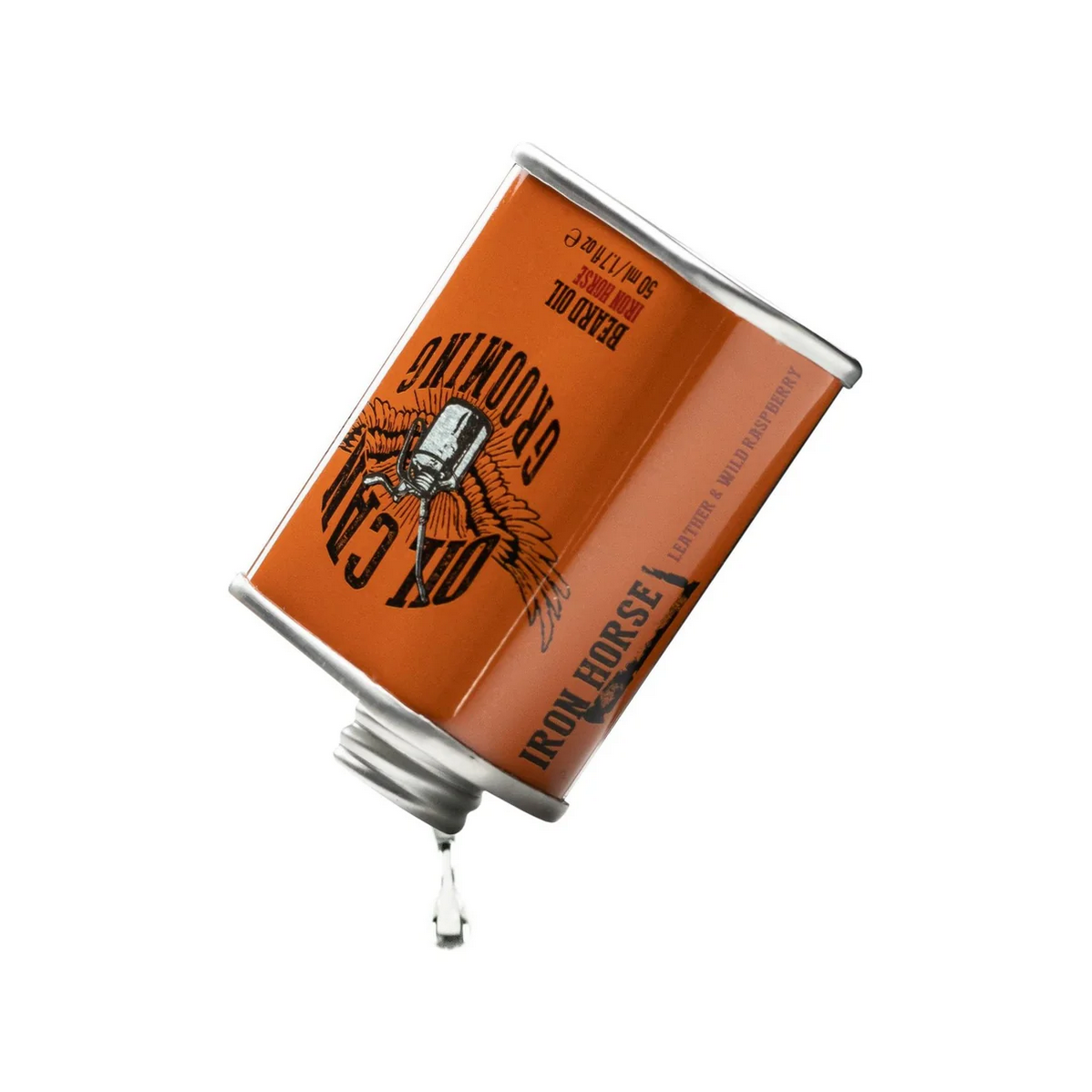 Oil Can Grooming • beard oil • Blue Collar • Iron Horse • Angel’s Share • spiced tobacco • leather & raspberry • citrus oak • grape‑seed jojoba argan oils • tames strengthens conditions • beard care • UK‑made • barber‑approved • adventurer ethos • Porto barbershop