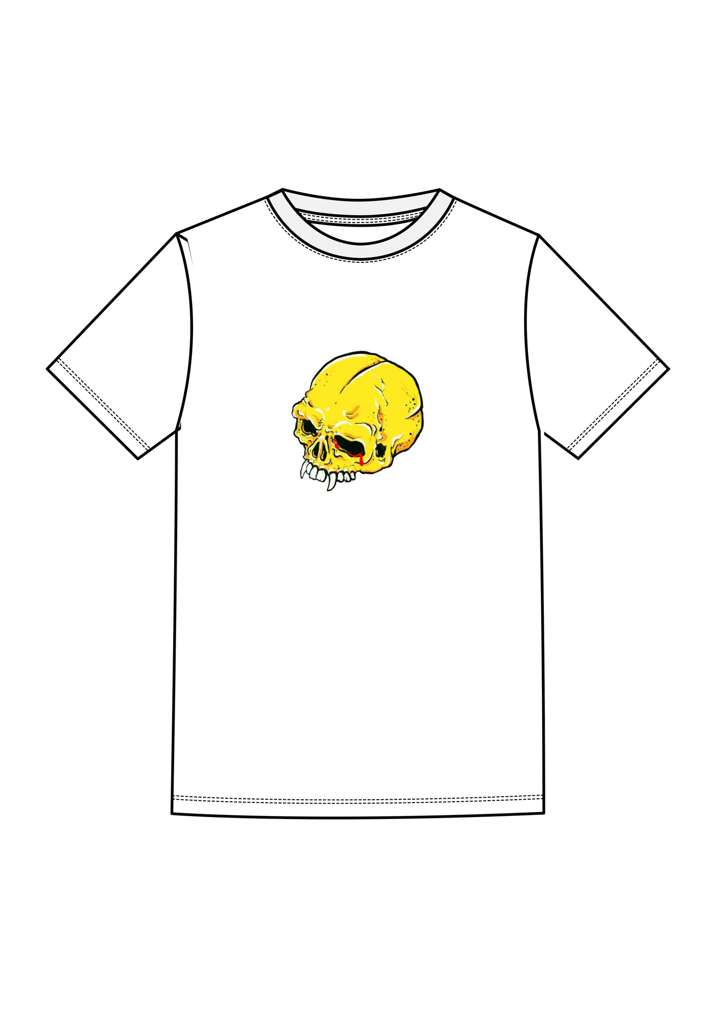 Shark & Skull t-shirt