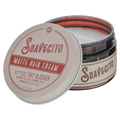 Suavecito Matte Hair Cream with DHT Blocker